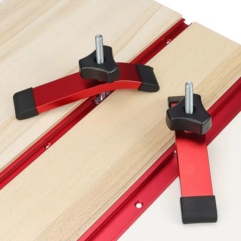 Woodworking Finishing - مشبك تثبيت سريع المفعول من الألومنيوم،