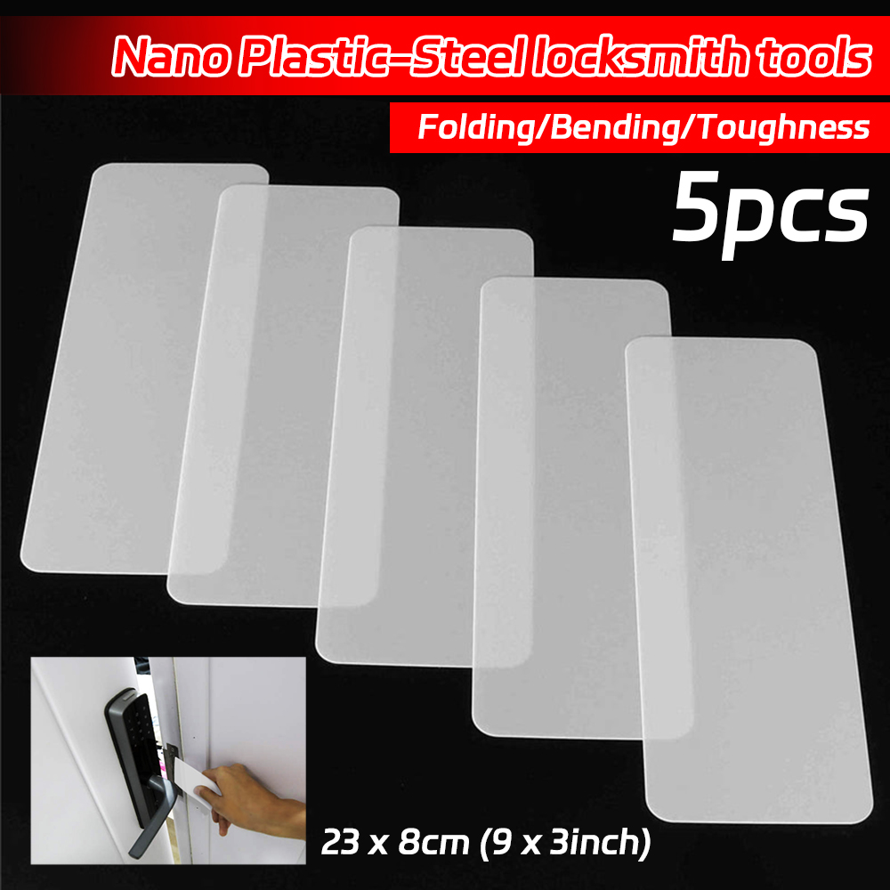Card Scraper Steel - 5 قطعة بطاقة حدق افتتاح مكشطة