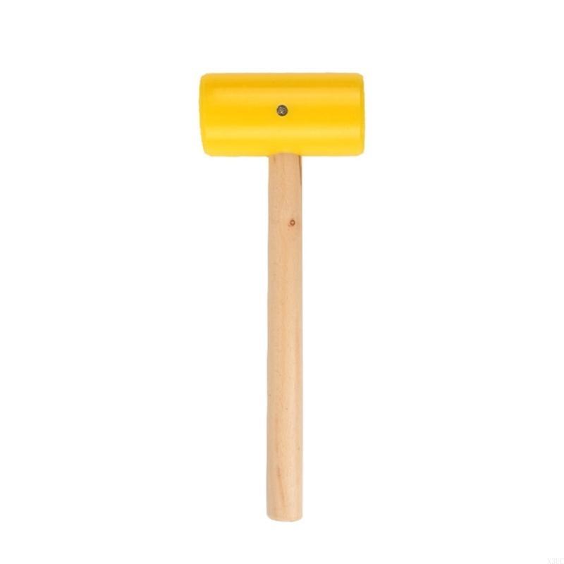 Wooden Mallet Carving - حرف جلدية DIY مطرقة طويلة مقبض