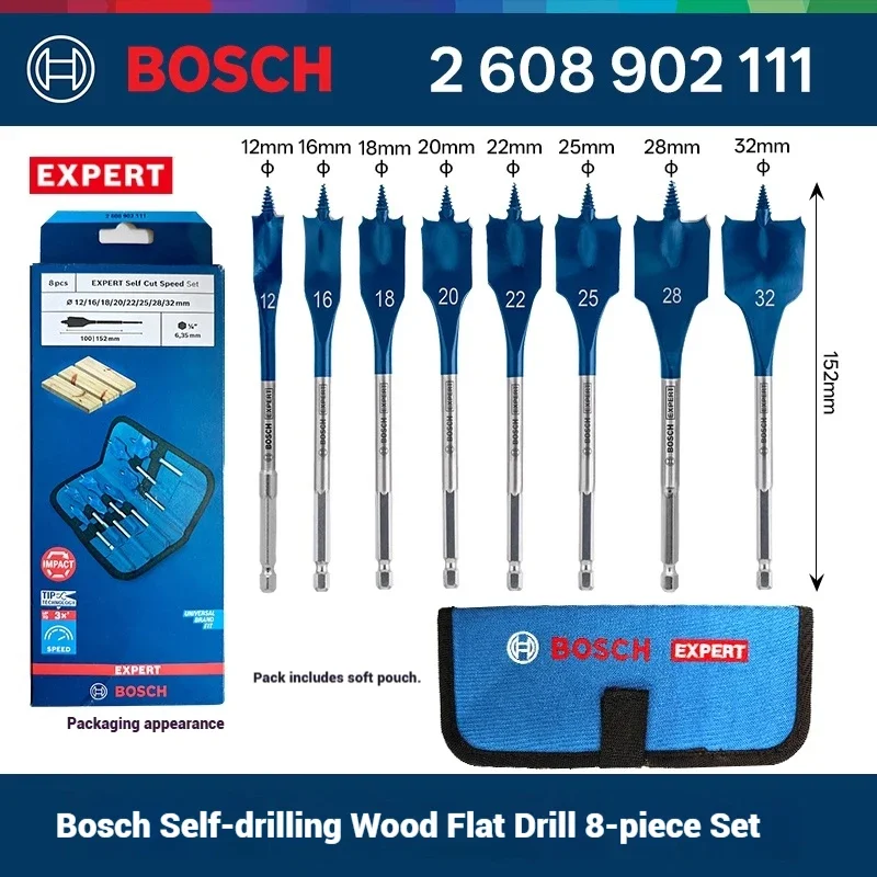 Woodworking Boards - مجموعة لقم حفر خشب ذاتية القطع