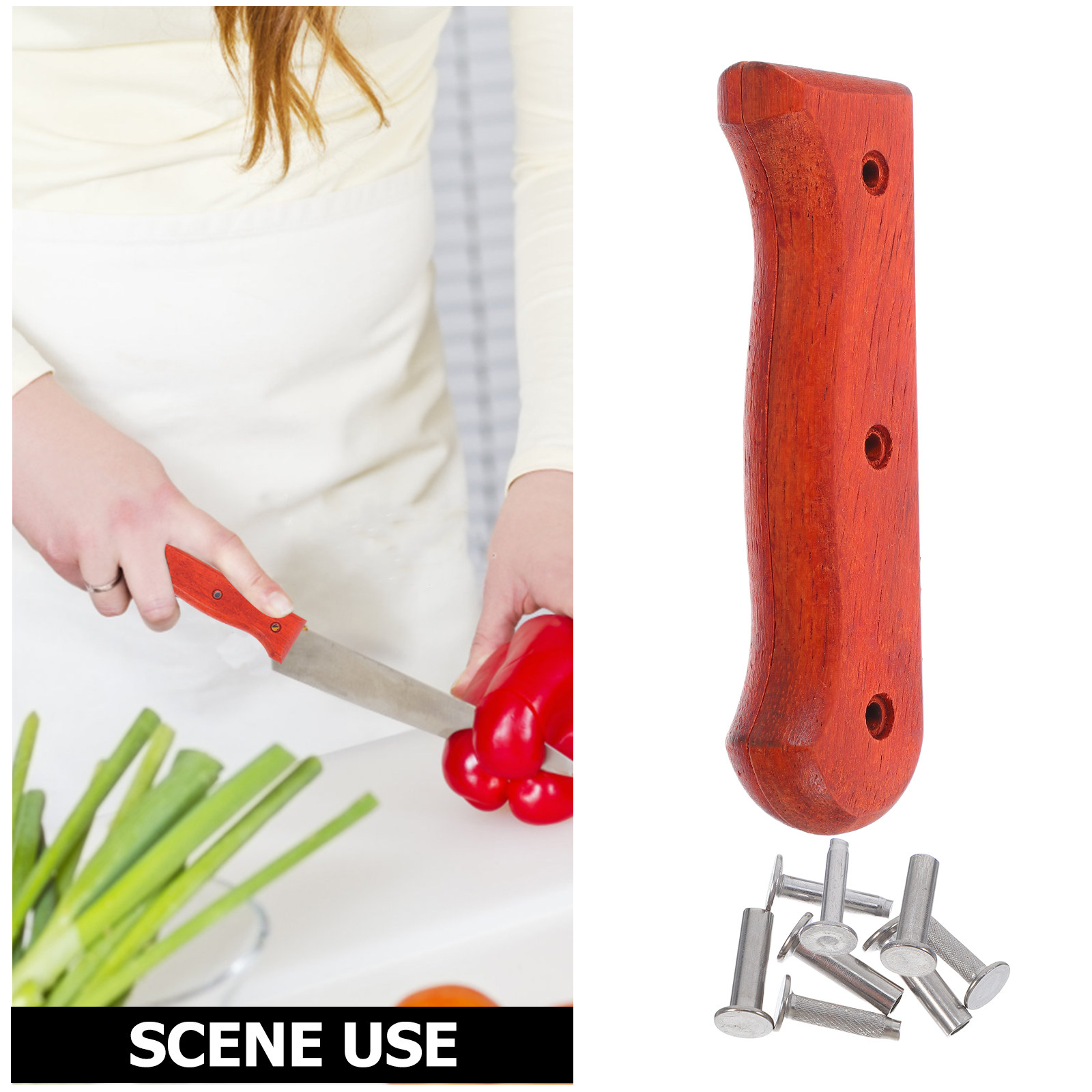 زوج واحد من مقابض السكاكين الخ - مراجعة Woodworking Kitchen Projects وسعره