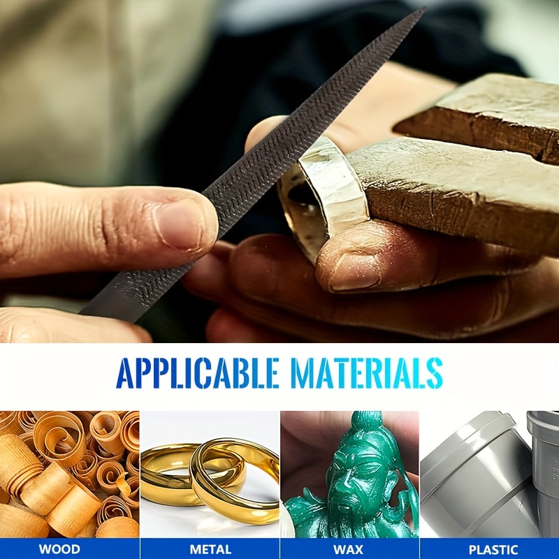 أداة نحت الشمع الاحترافية مقاس - مراجعة Woodworking Files وسعره