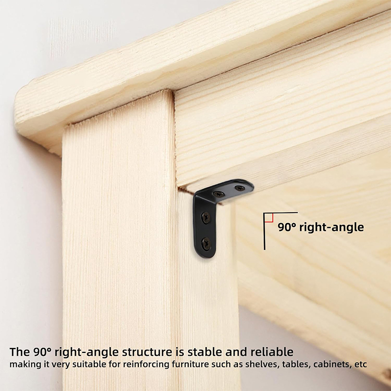 6-20 قطعة دعامة زاوية سوداء عل - مراجعة Woodworking Joint Types وسعره