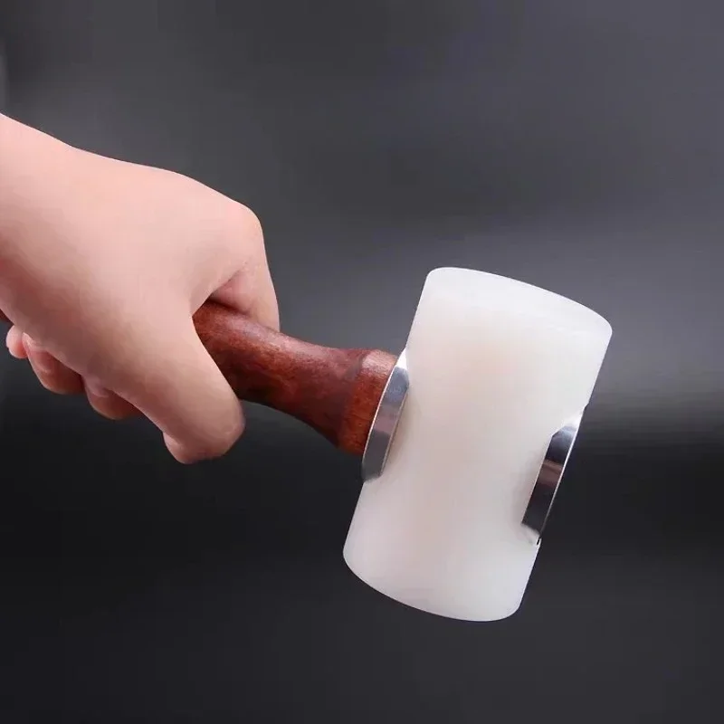 الجلود نحت المطرقة مطرقة الناي - مراجعة Wooden Mallet Carving وسعره