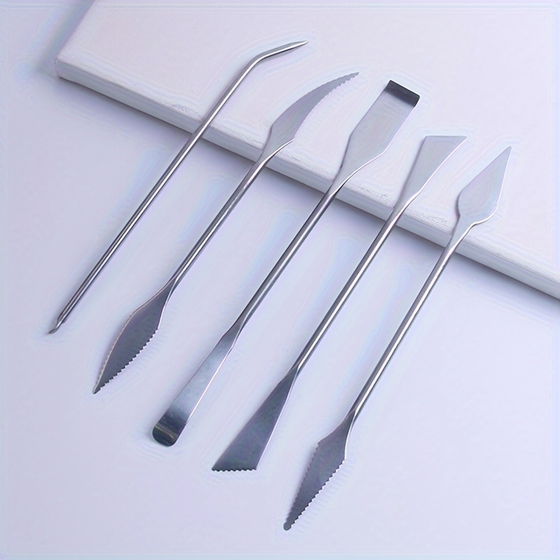 طقم سكاكين من الفولاذ المقاوم  - مراجعة Card Scraper Steel وسعره
