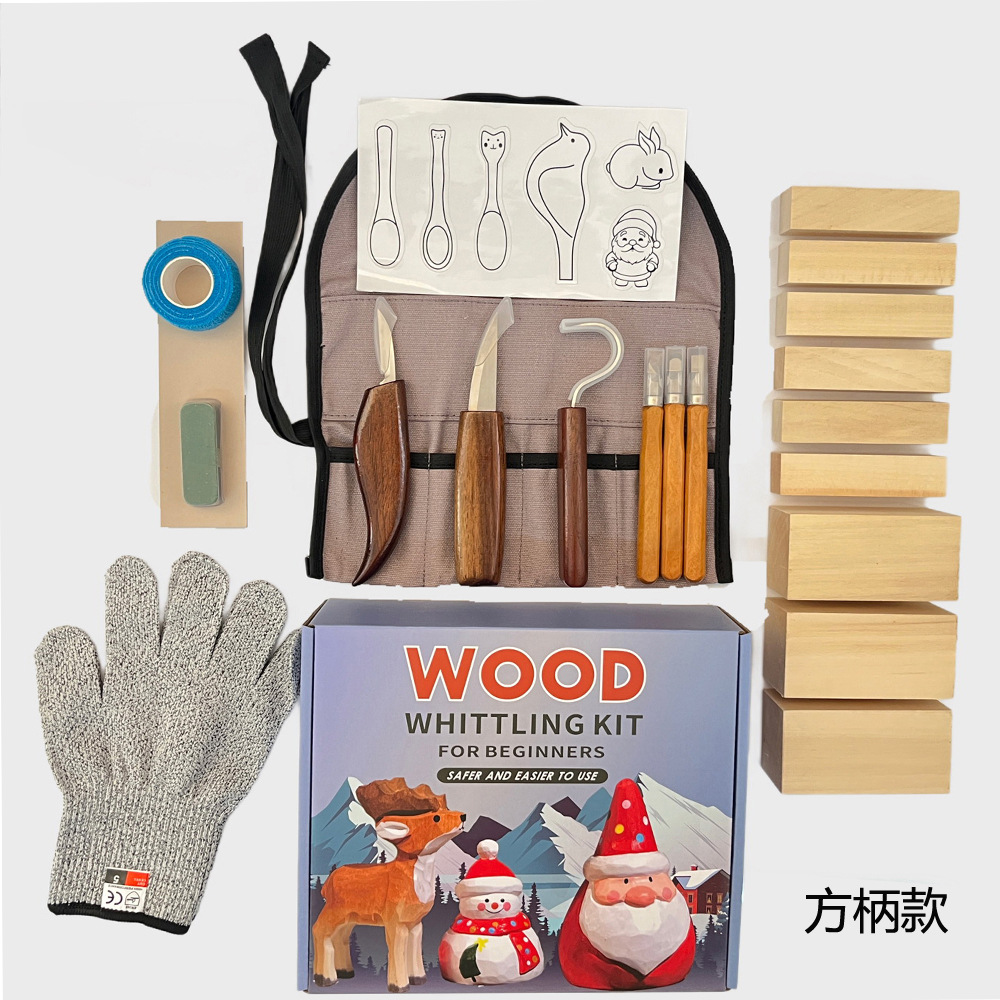 نحت سكين هدية مجموعة صناديق 21 - مراجعة Woodworking Gifts وسعره