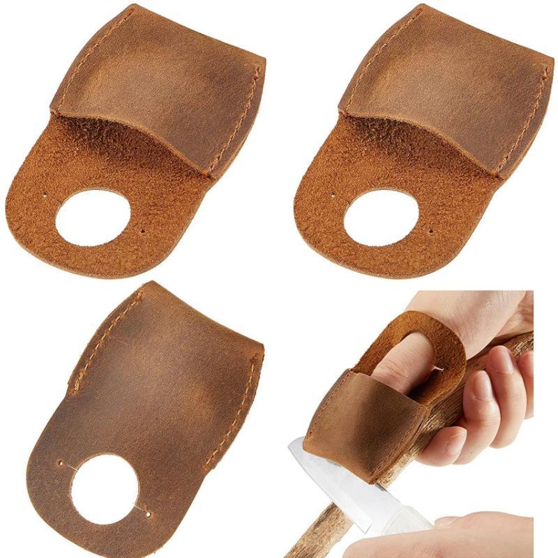 واقي أصابع من جلد البقر لشحذ ا - مراجعة Woodworking Kitchen Projects وسعره