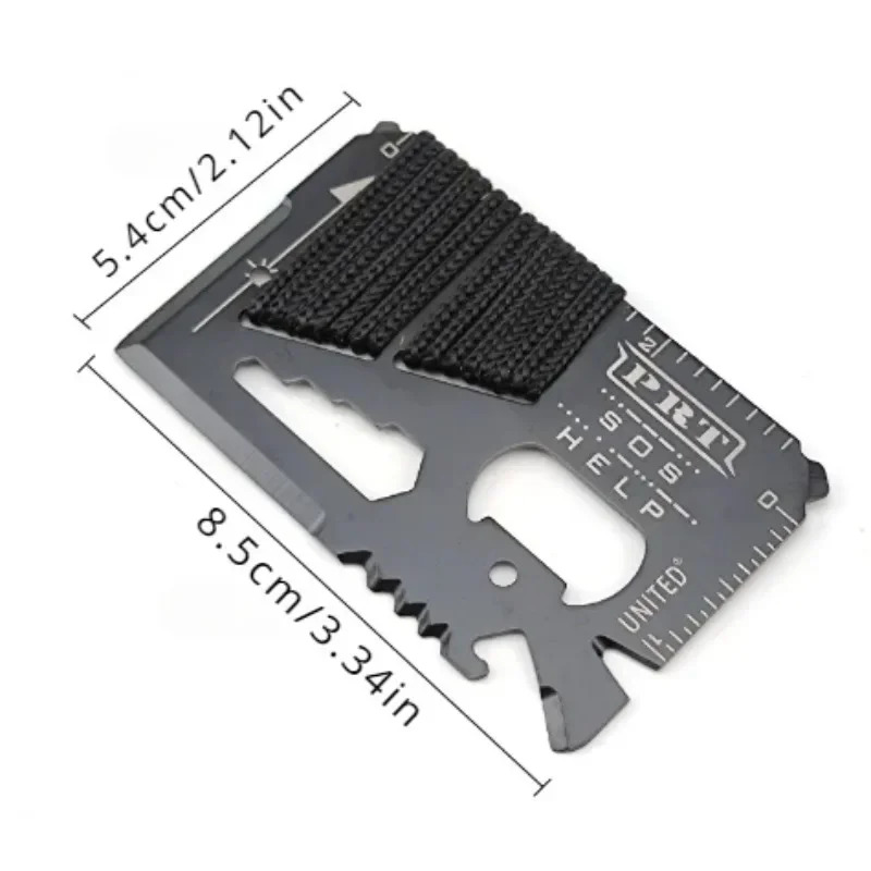 سكين إنقاذ متعدد الوظائف من ال - مراجعة Card Scraper Steel وسعره
