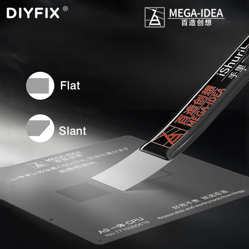 MEGA-IDEA T0.2MM كشط القصدير س - مراجعة Card Scraper Steel وسعره
