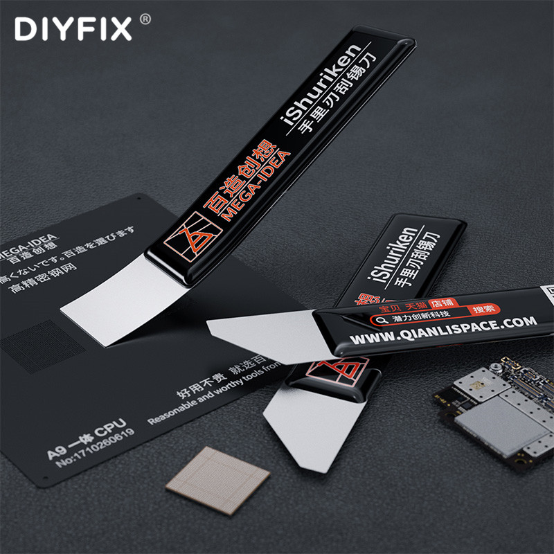 MEGA-IDEA T0.2MM كشط القصدير س - مراجعة Card Scraper Steel وسعره